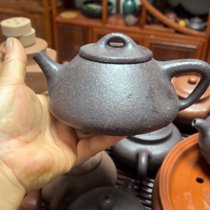 茶壶紫砂宜兴原矿天青