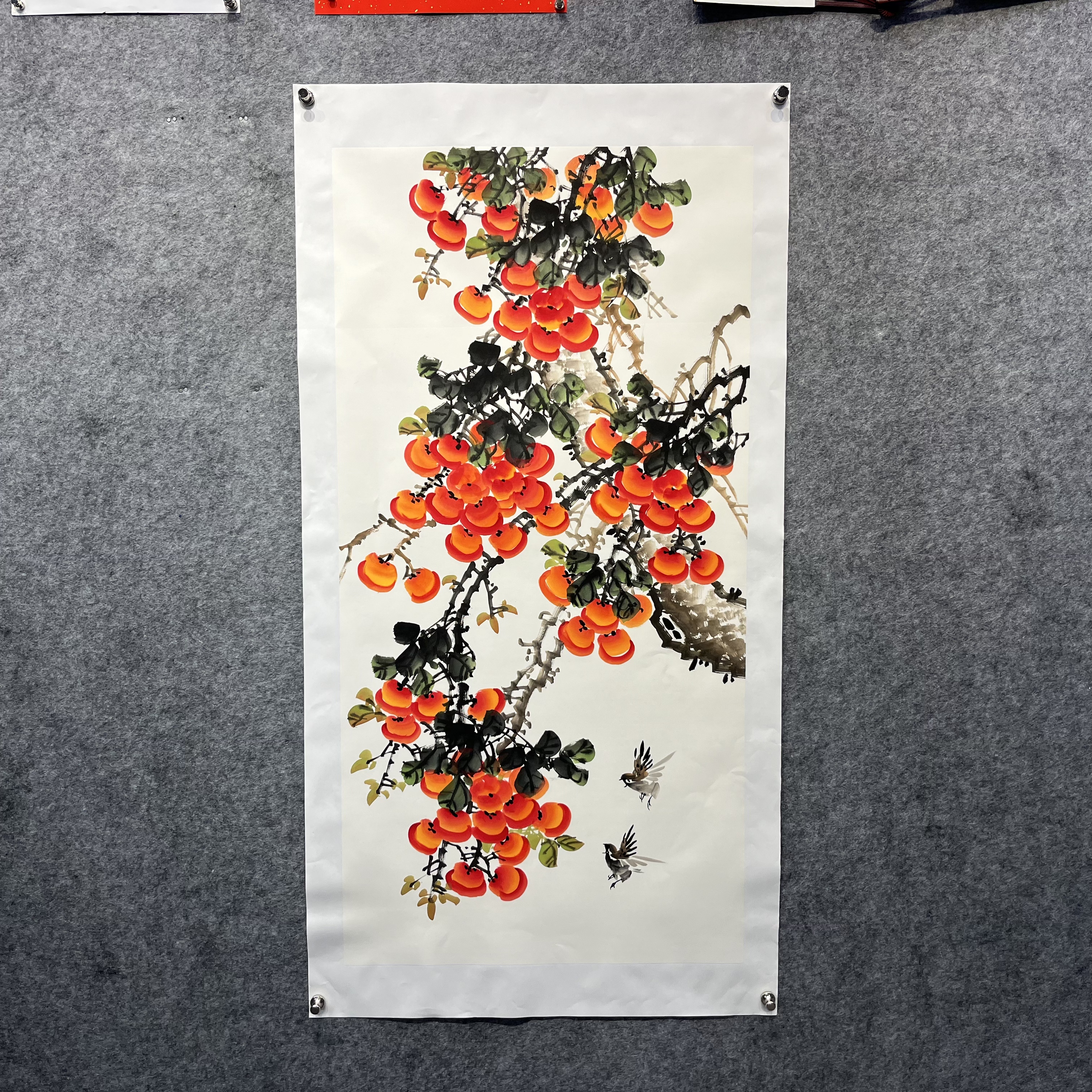 齐振家亲笔手绘【四尺画作】80*150cm送红礼盒收藏送礼作品