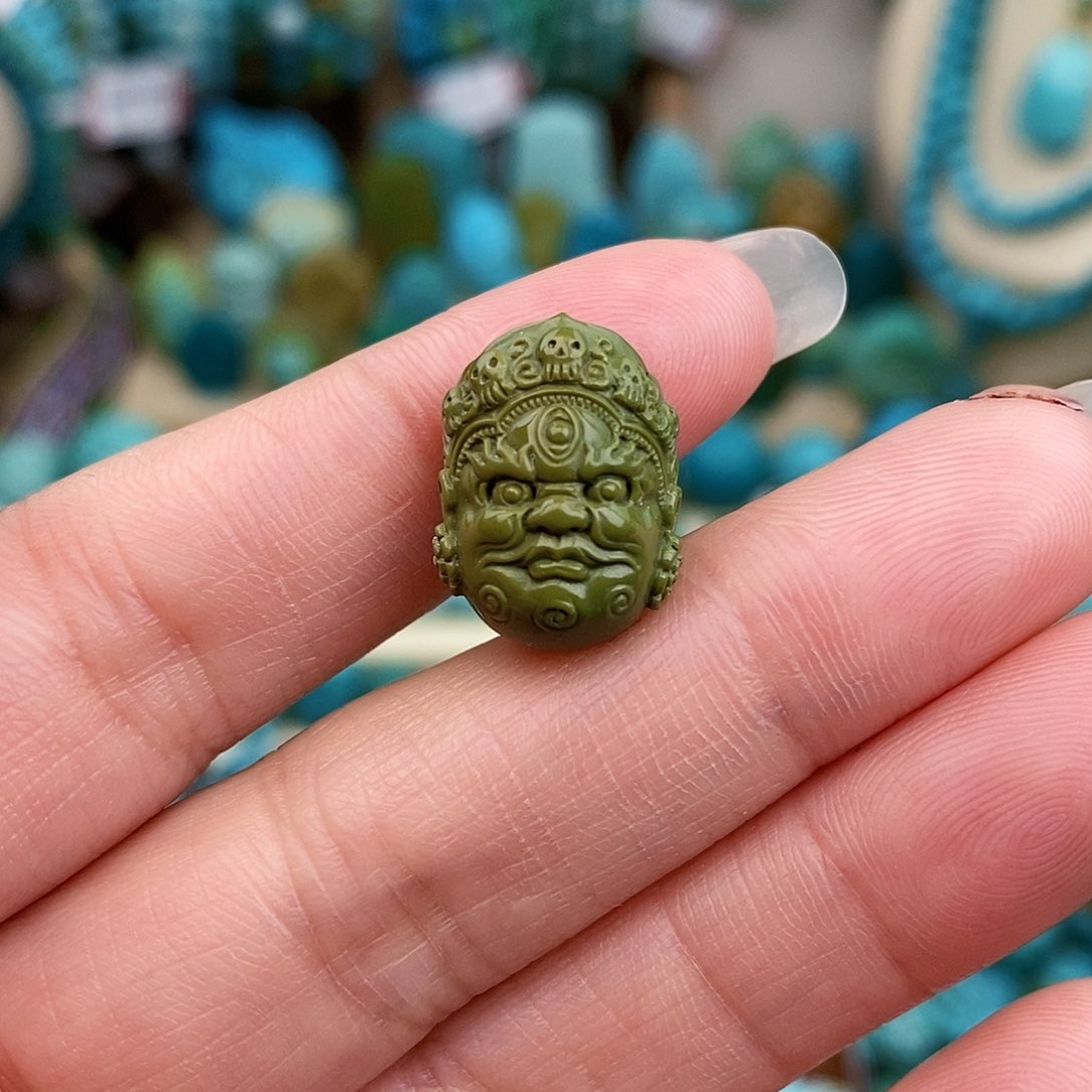 绿松石珠宝奇石未镶嵌