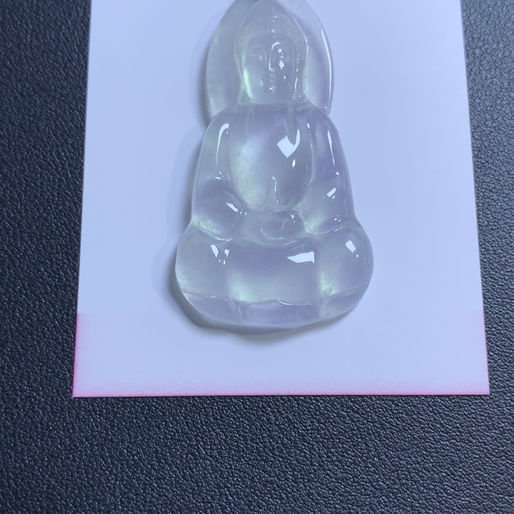 沙***蛇缅甸翡翠白冰观音