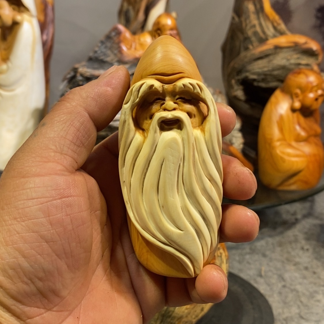 【闪购商品】柏木（崖柏）木雕工艺品摆件家居手把件