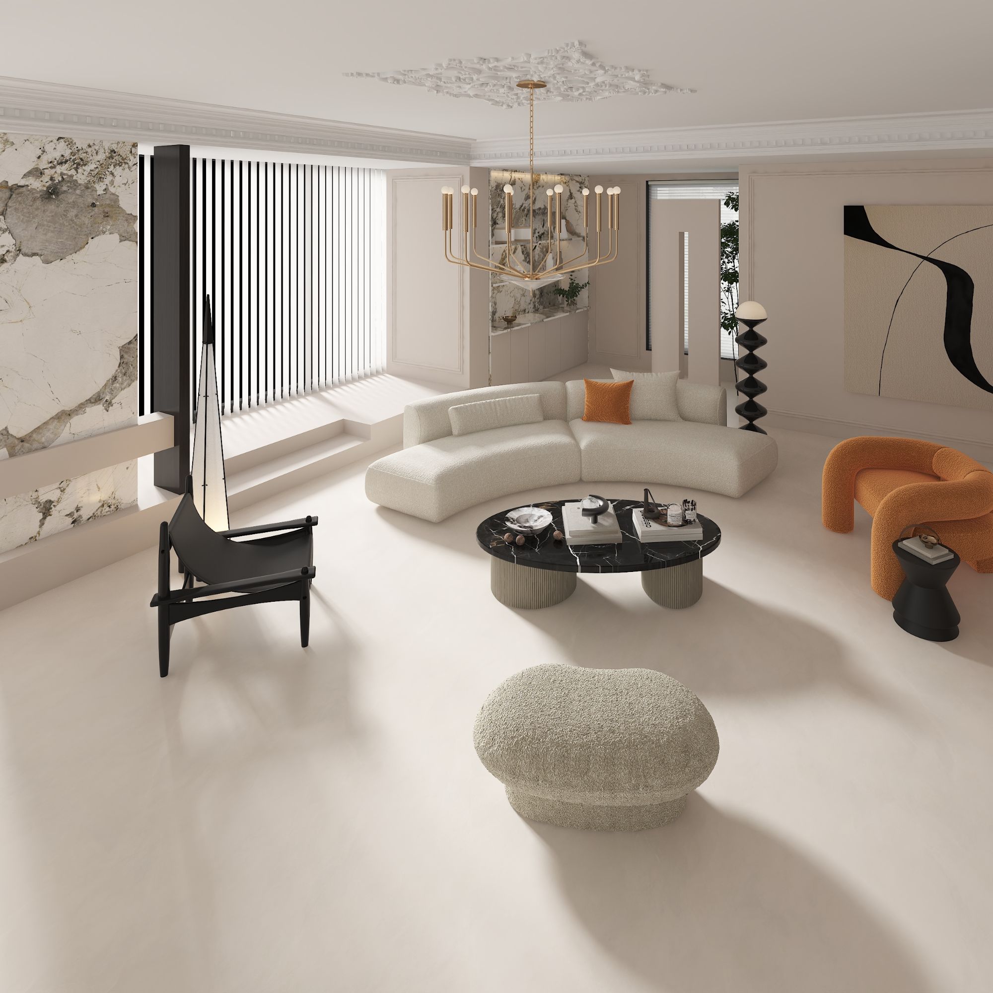 简美普佩斯大理石瓷砖900*1800密缝连纹高端地板砖防滑耐磨墙地砖