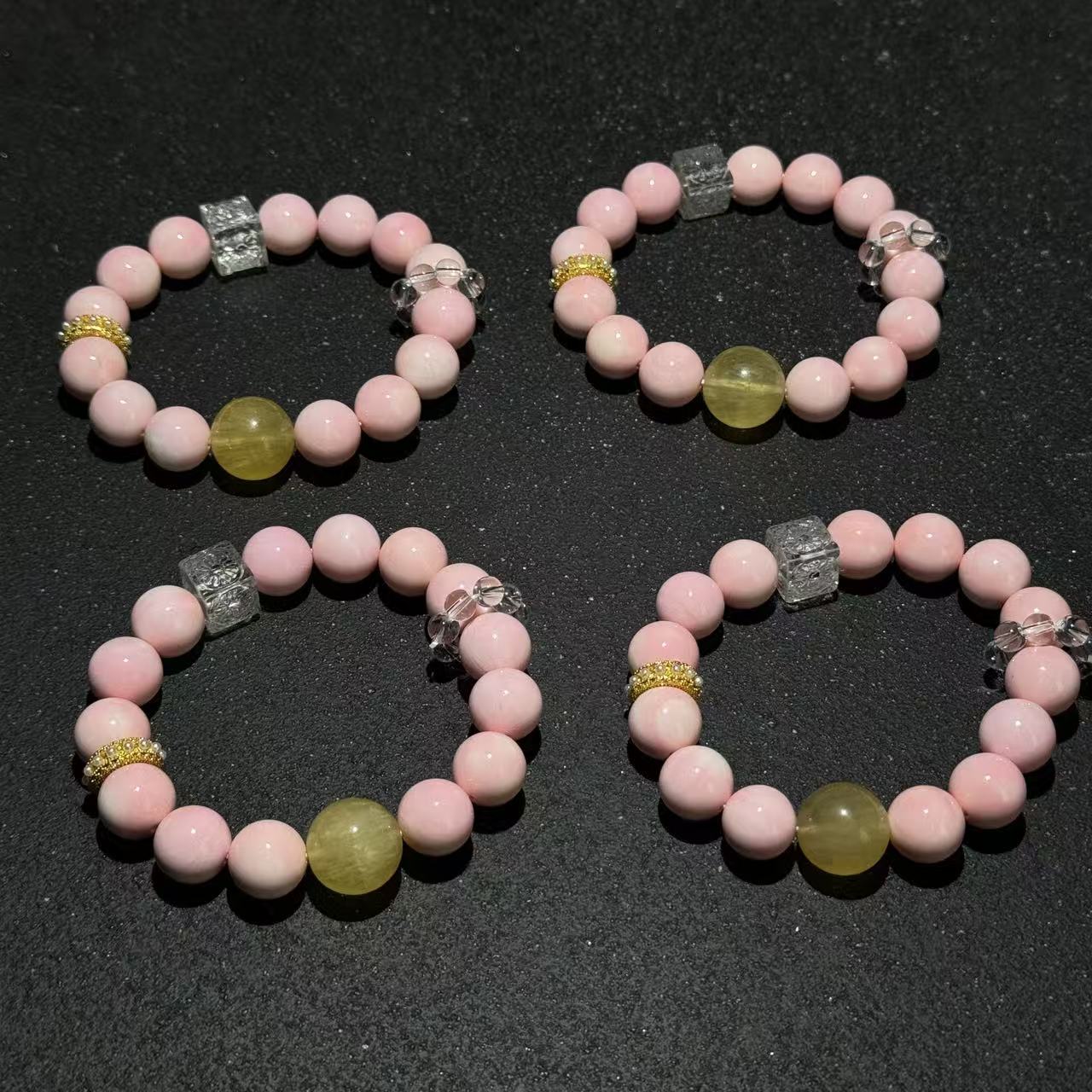 【祁恩水晶】萤石DIY单圈DS102406-多样性发其一