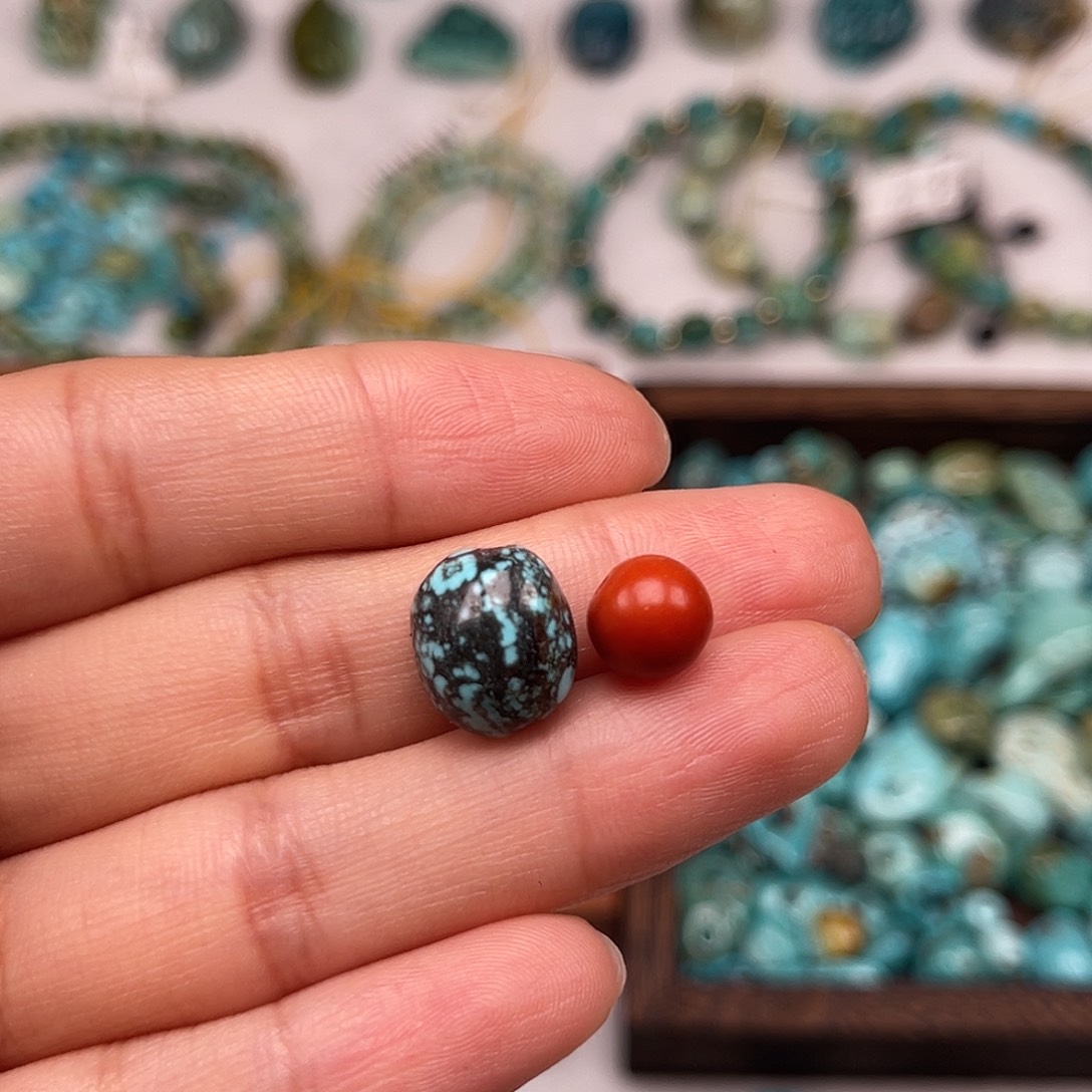 南红玛瑙未镶嵌颈饰