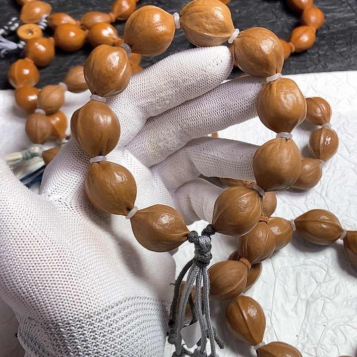 橄榄核手串/手链肯*梅林铁核1923极限短圆