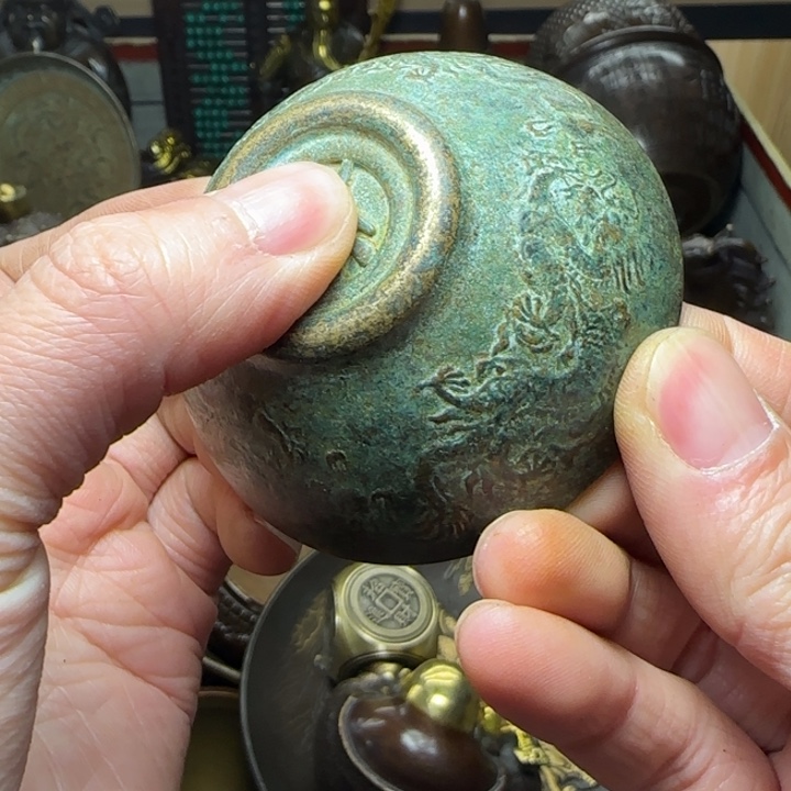 铜器把玩摆件链接