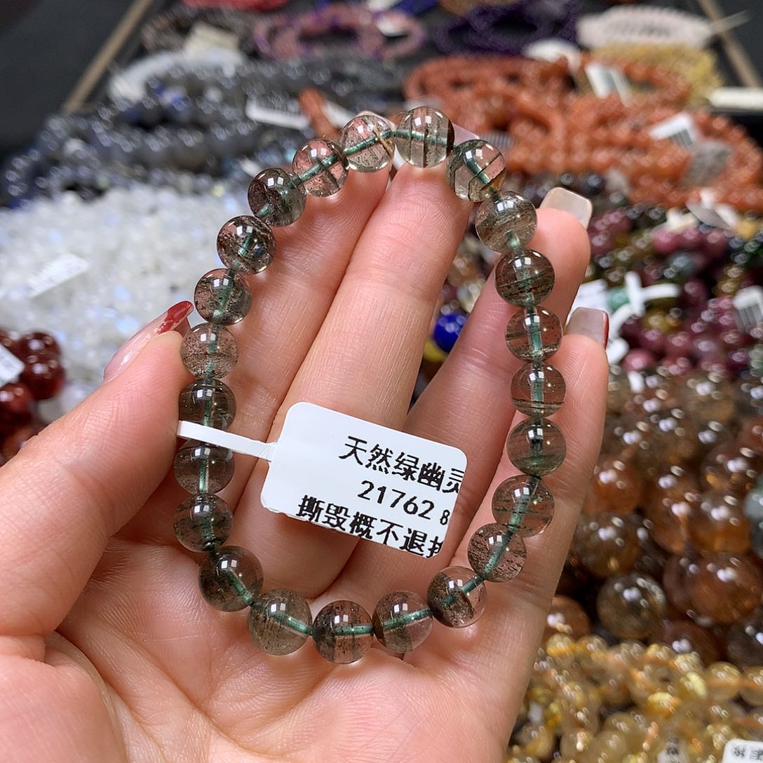 水晶手链未镶嵌，