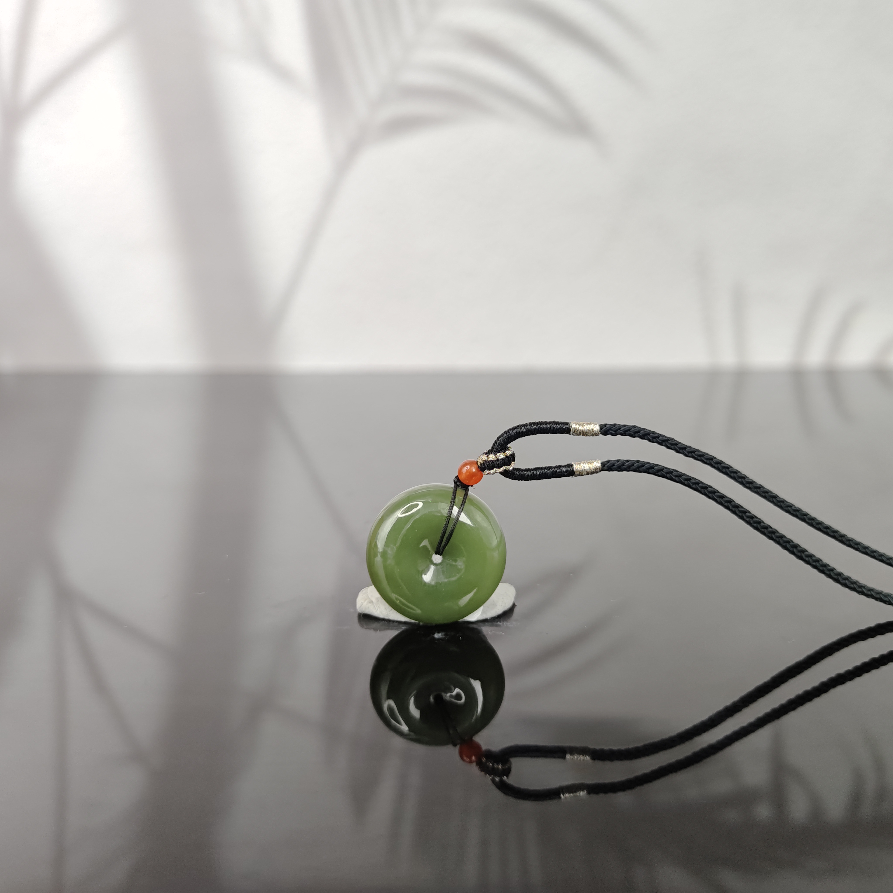 H和田玉平安扣吊坠1541