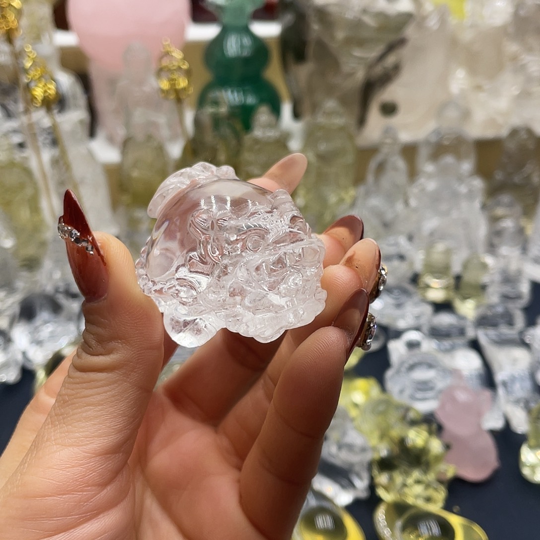 未镶嵌水晶珠宝半成品