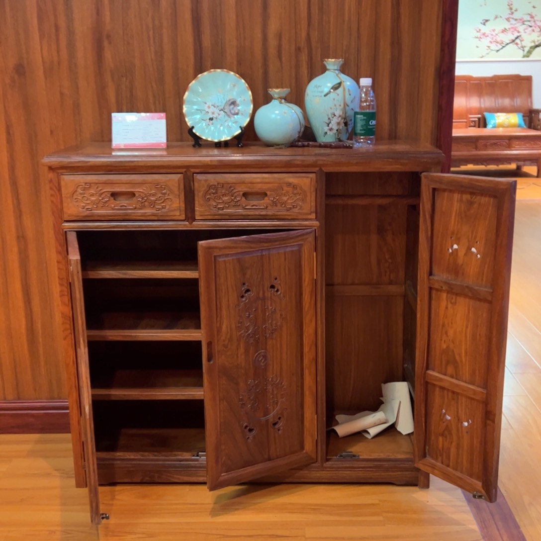 花梨木类柜类家具臭*猫鞋柜