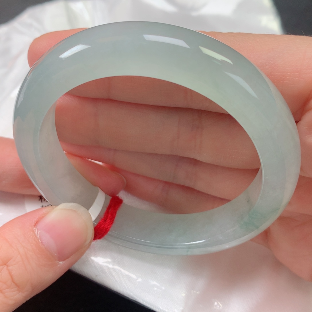 未镶嵌手镯翡翠缅甸天然翡翠手镯54