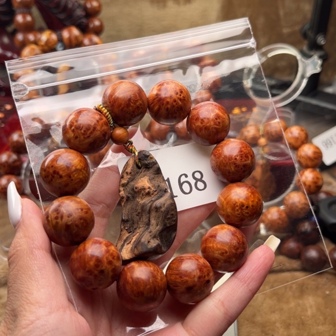 【闪购商品】柏木（崖柏）手串/手链20金刚骨料