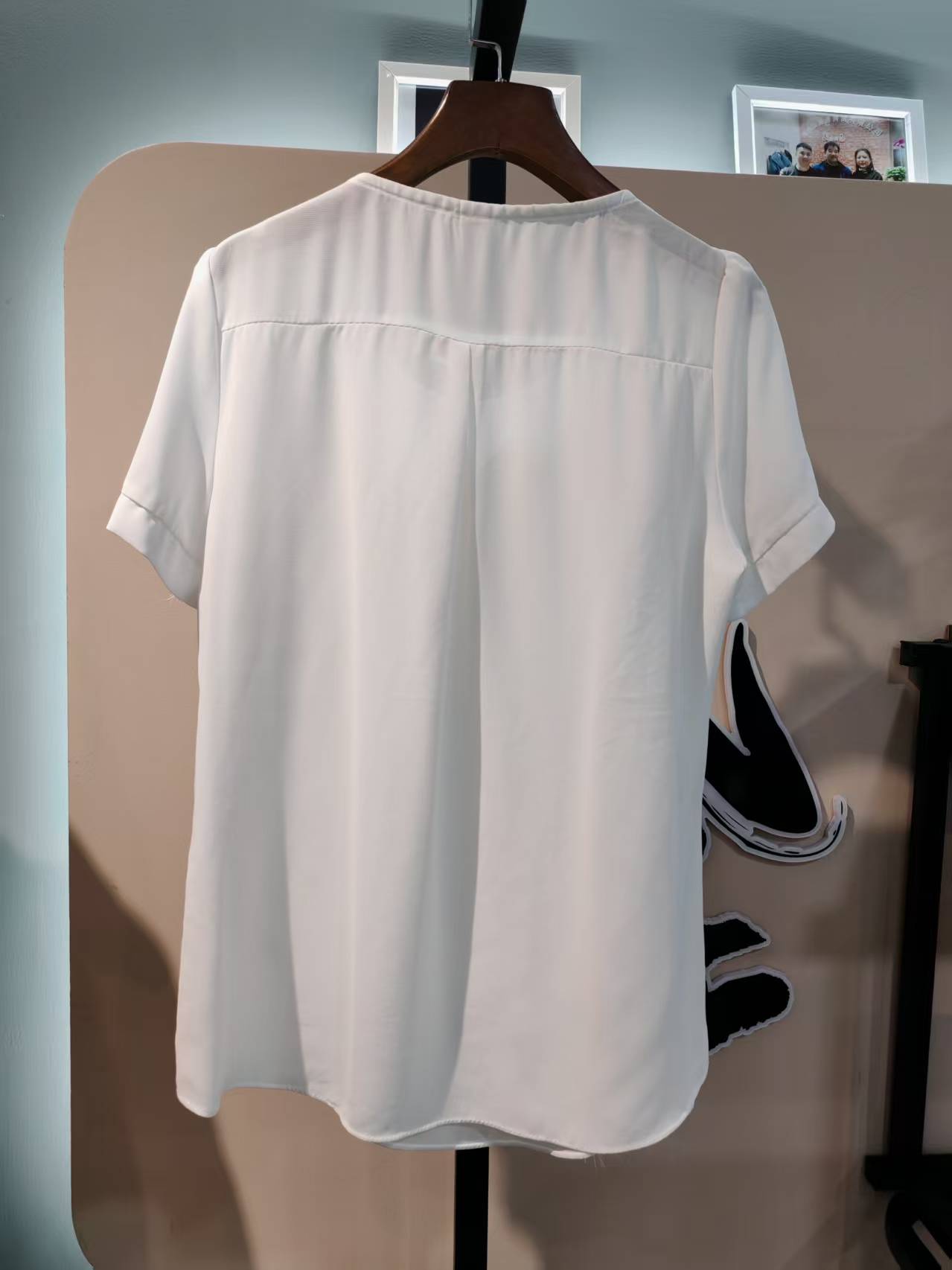 1026气质女士短袖衬衣 默认微瑕无运费险