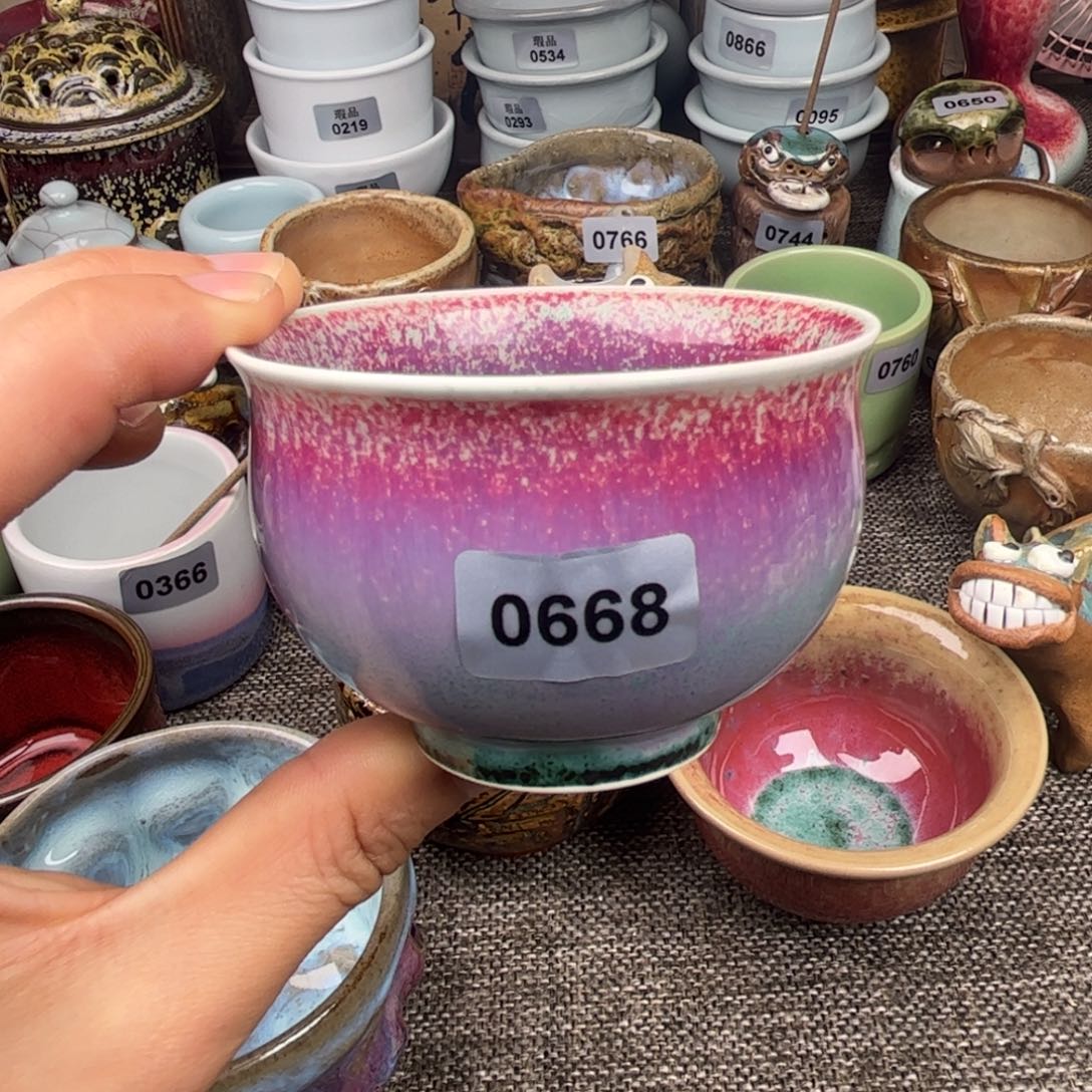 钧瓷杯子窑口自播原矿钧瓷28