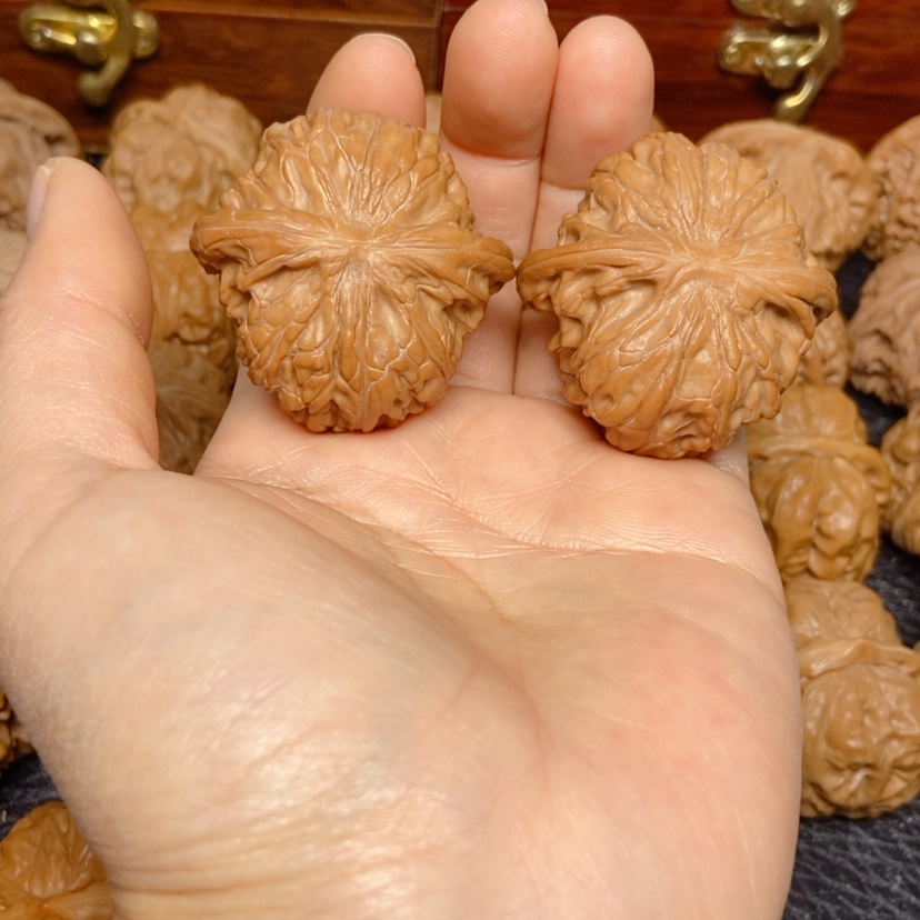 【闪购商品】吊坠文玩核桃果**肉磨盘41