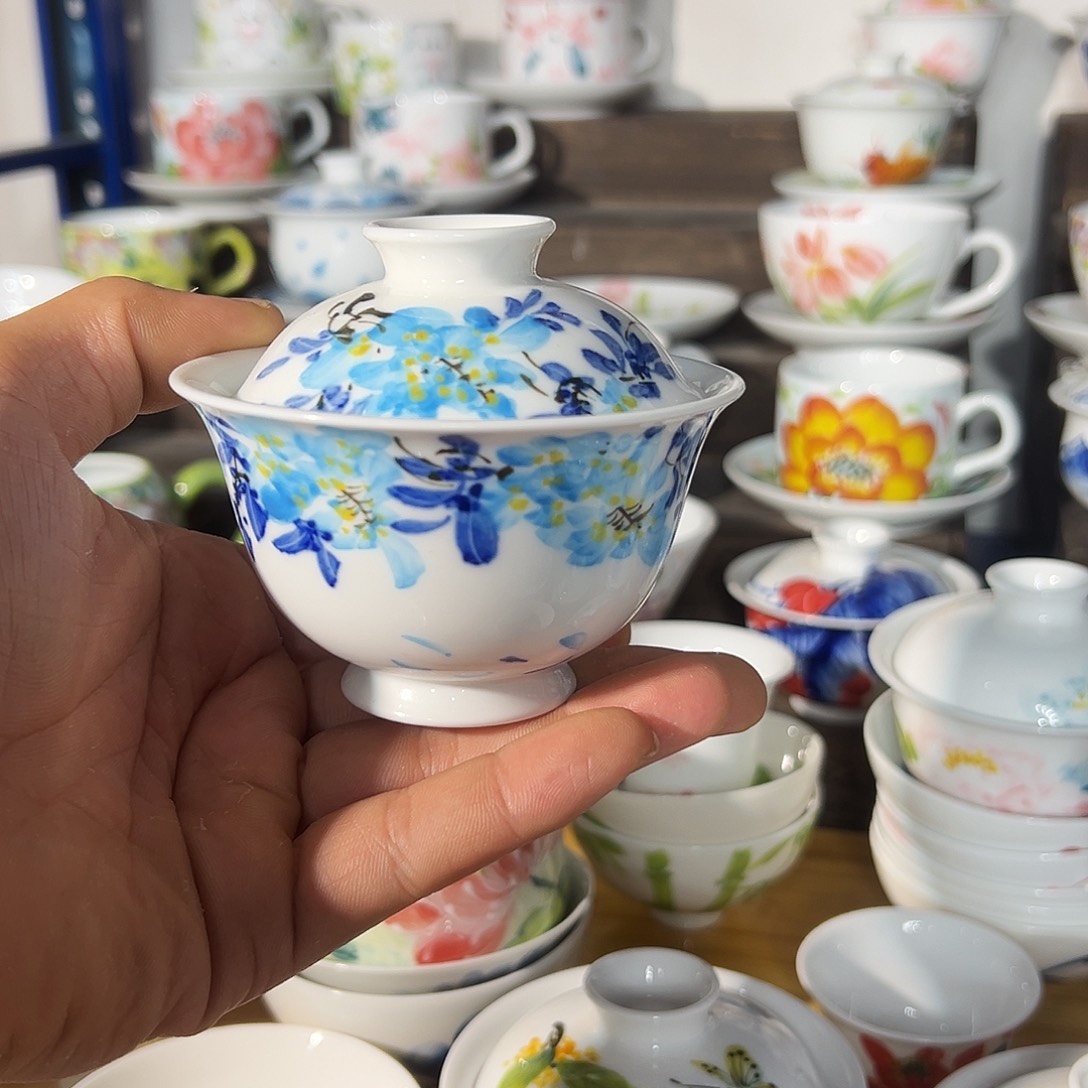 一***的陶瓷景德镇高温釉下陶瓷