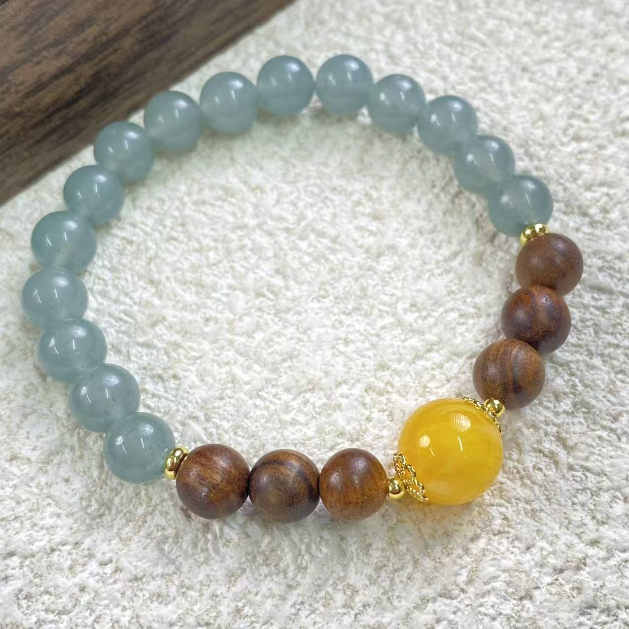  YHKINGS1726设计师8m天青冻岫玉单圈简约多样性发其一不带礼盒