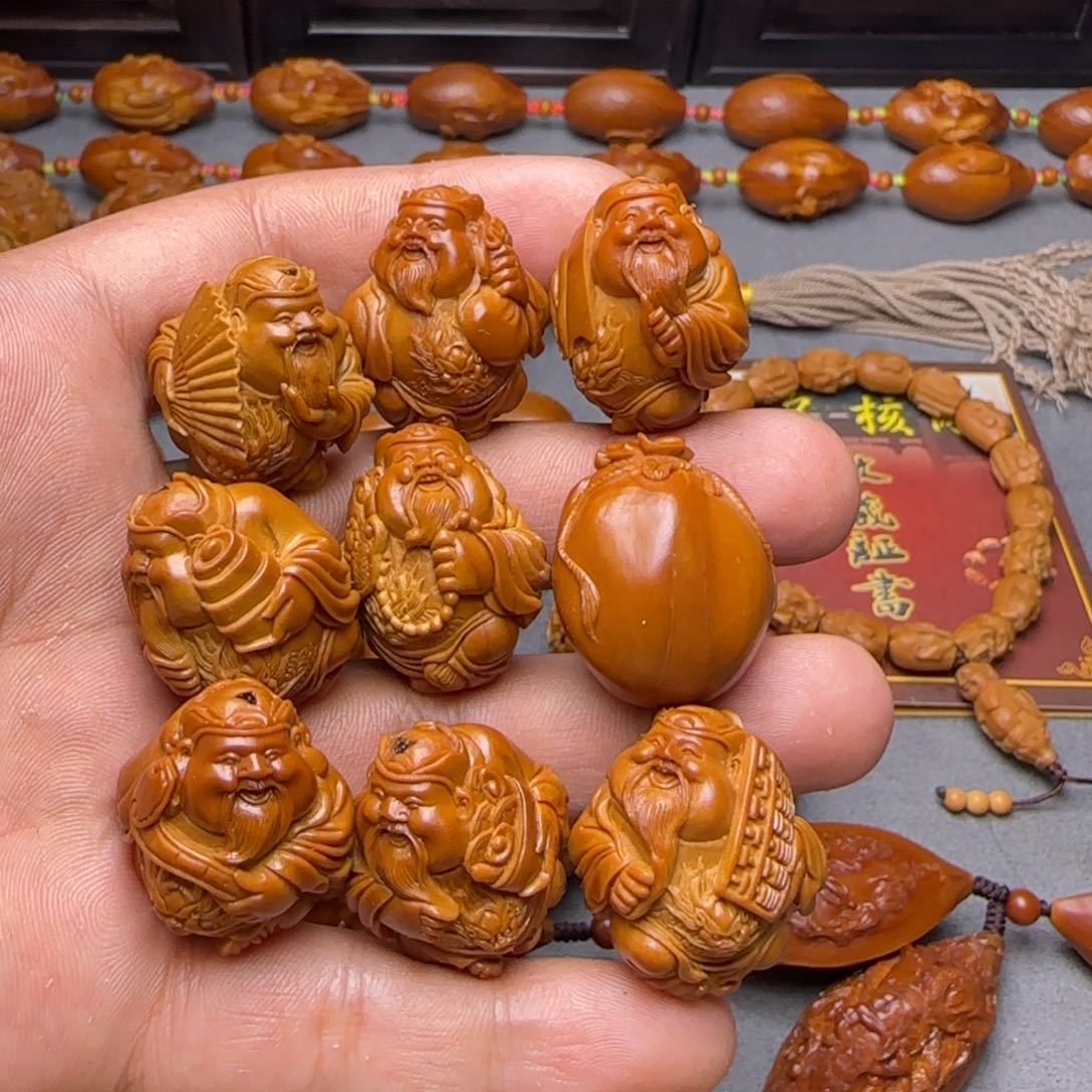 【闪购商品】橄榄核手串/手链2.4龙财 马跃辉