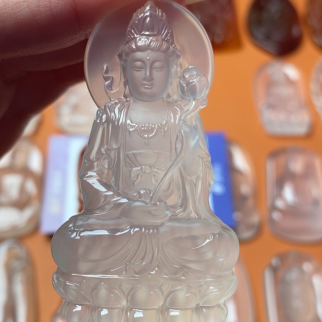 沙***斯玛瑙/玉髓未镶嵌颈饰