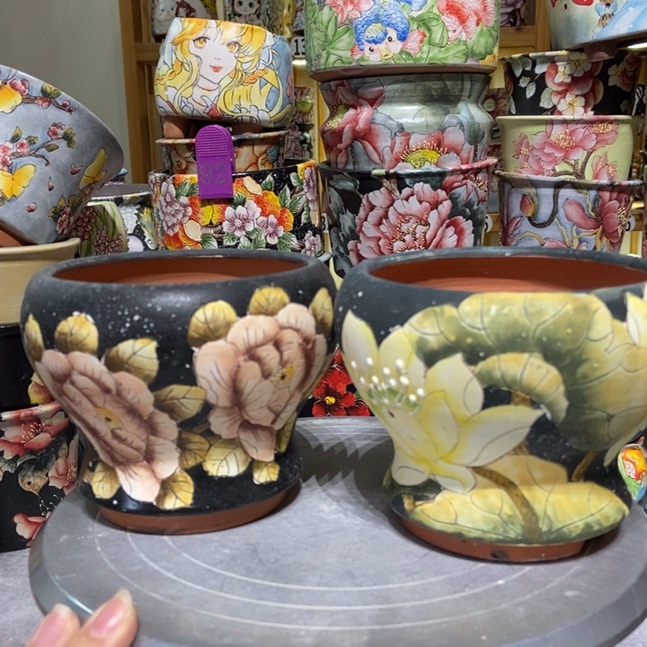 景德镇艺术手绘作品