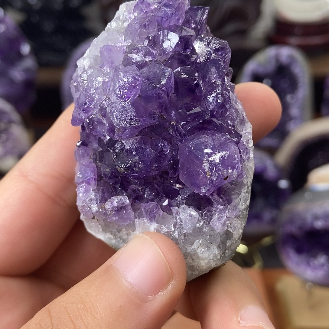 大型摆件（非配饰）紫晶未镶嵌