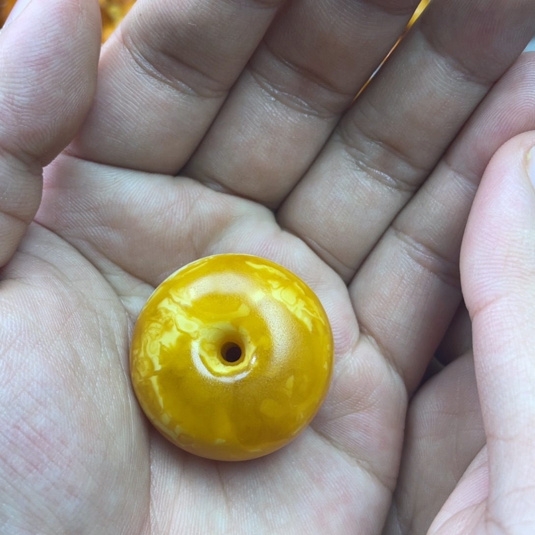 蜜蜡未镶嵌吊坠(不含链)