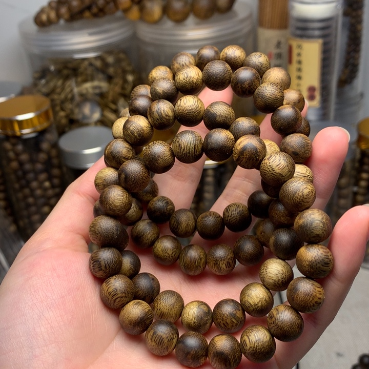 沉香沉香碎屑沉香奇楠单圈卡10保7克+