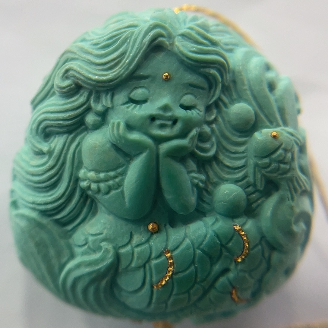 绿松石未镶嵌珠宝奇石