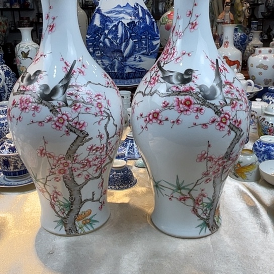 壶蓝****雨景德镇陶瓷艺术