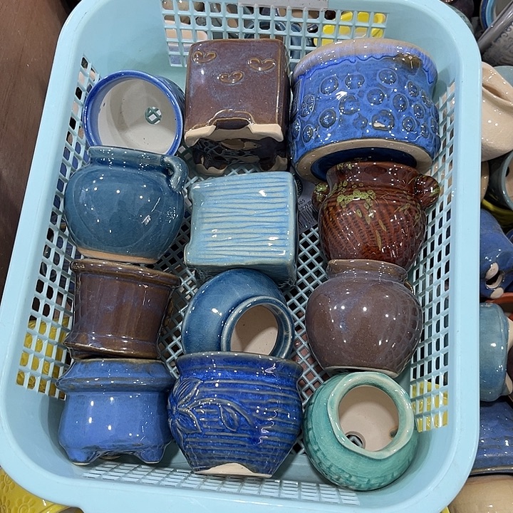 默认打孔！福利价陶瓷花盆性价比！