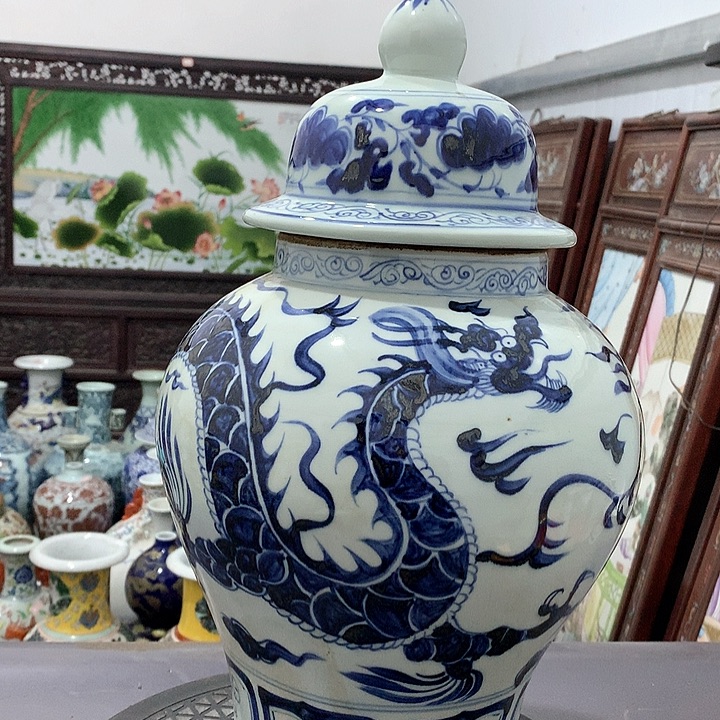 陶摆件博古架陶瓷摆件