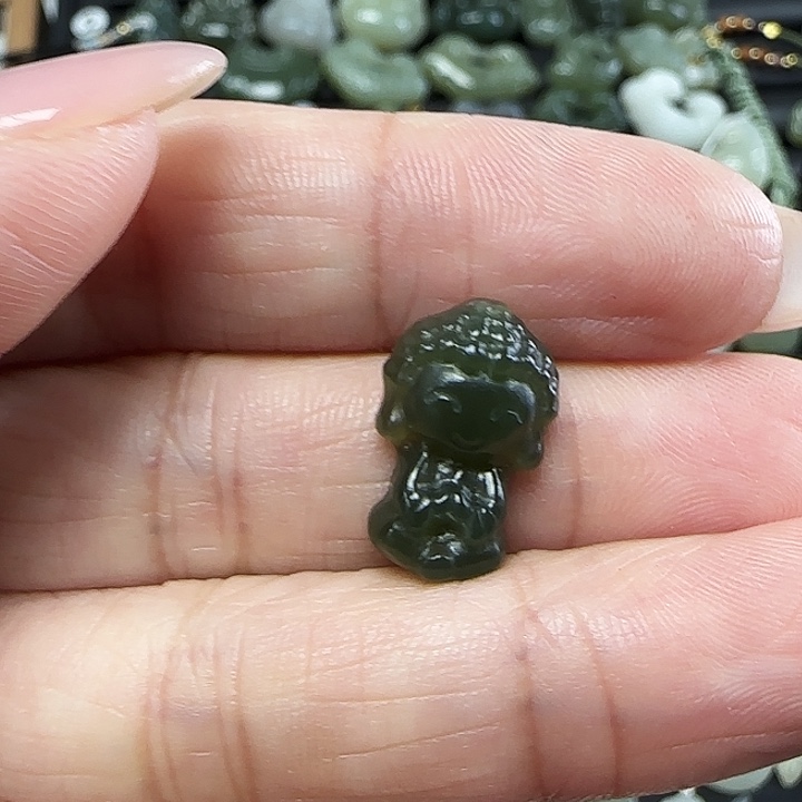 和田玉吊坠(不含链)未镶嵌