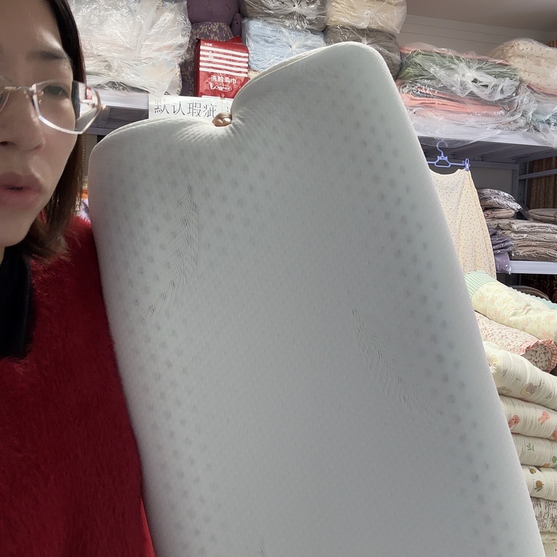 棉中低枕头乳胶枕一个