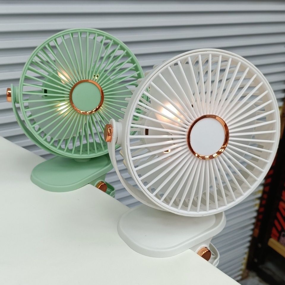 usb架子小风扇带灯光