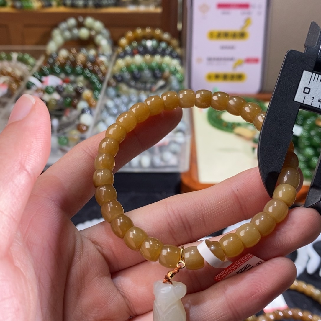 和田玉手链未镶嵌