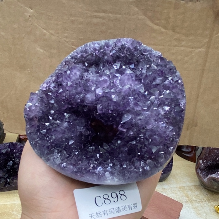 紫晶大型摆件（非配饰）未镶嵌