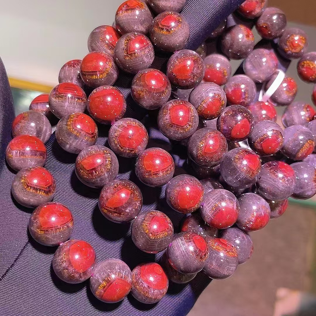 四色金牙天眼！圆珠破价宠粉！所有粉丝码住 金牙大天眼极光23手串