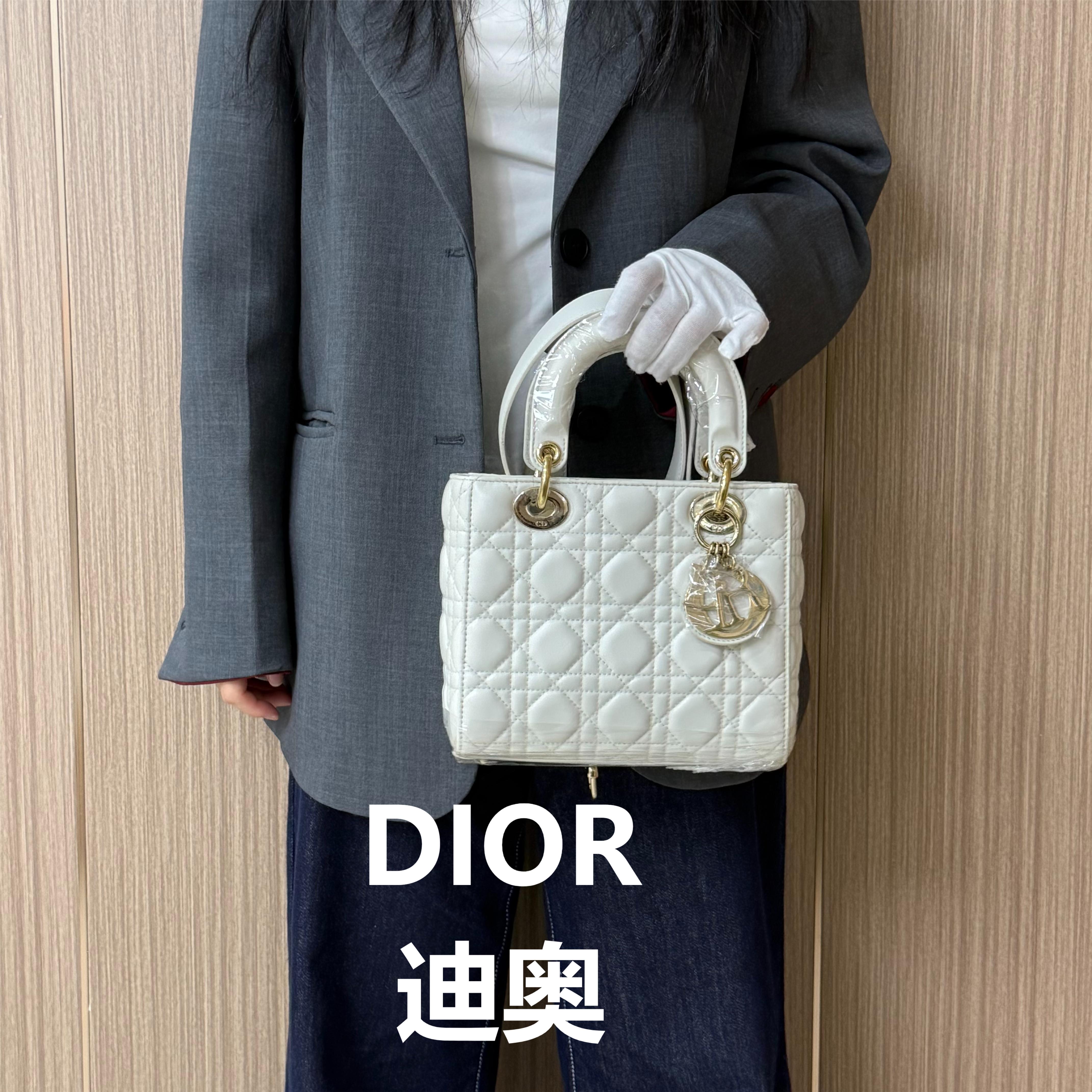 99新 DIOR/迪奥 白金五格戴妃/甜甜精选/H02772