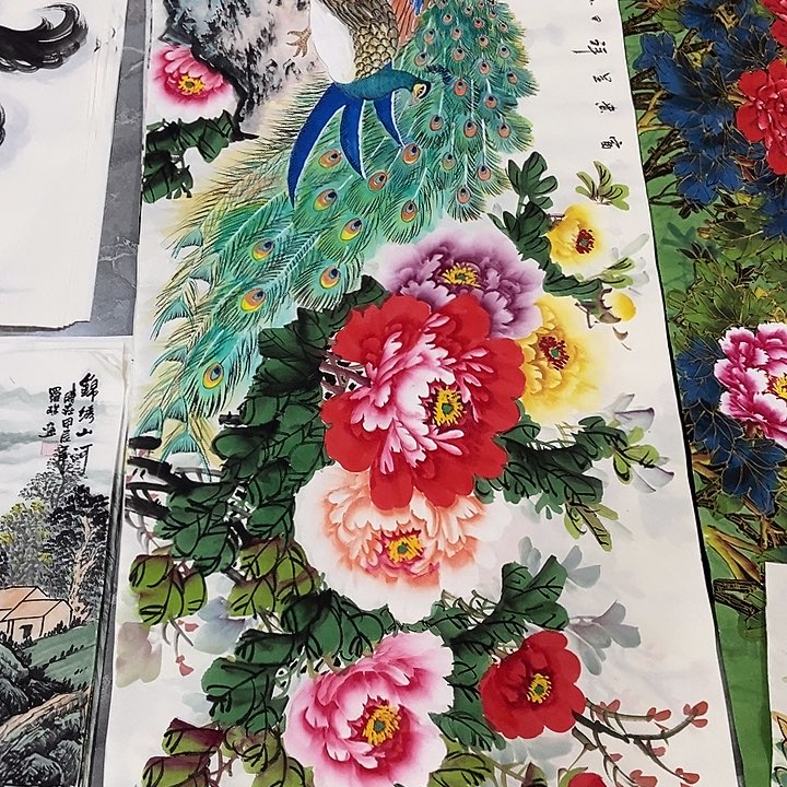 三个张画廊直播间！