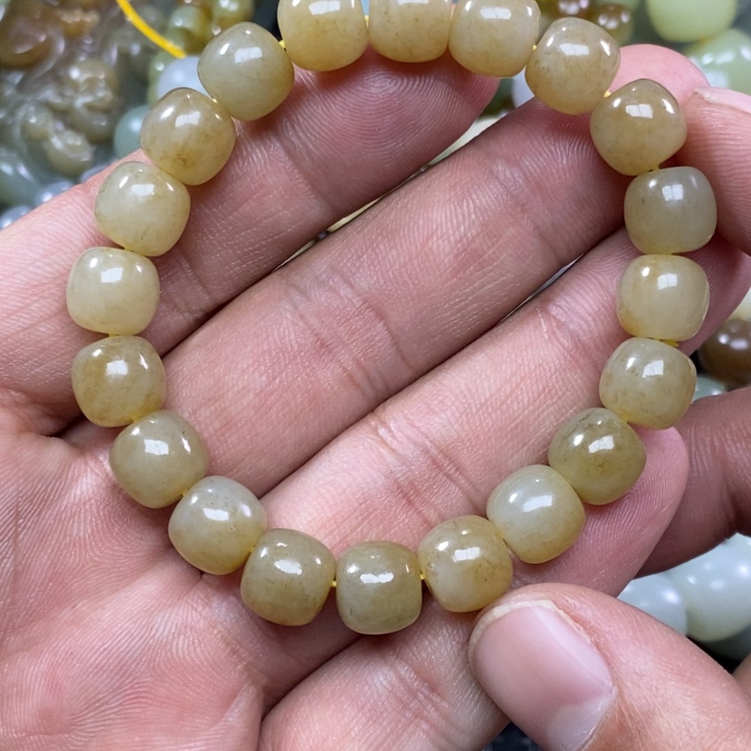 和田玉手链未镶嵌