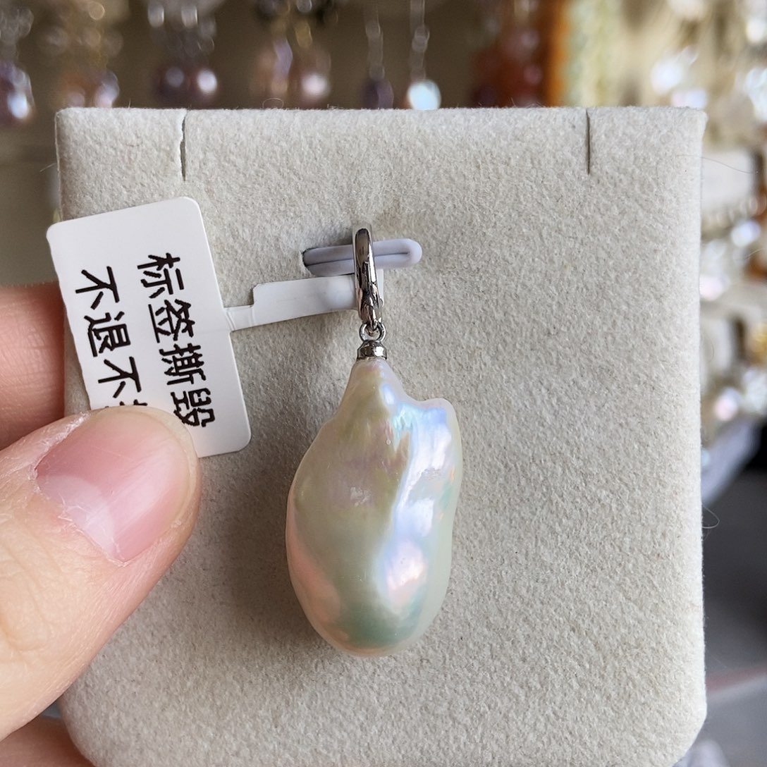 淡水珍珠合金吊坠(不含链)特价1729