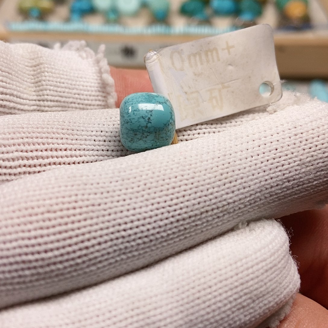 未镶嵌绿松石珠宝半成品