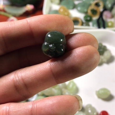 未镶嵌手链和田玉（糖玉）卫**妹