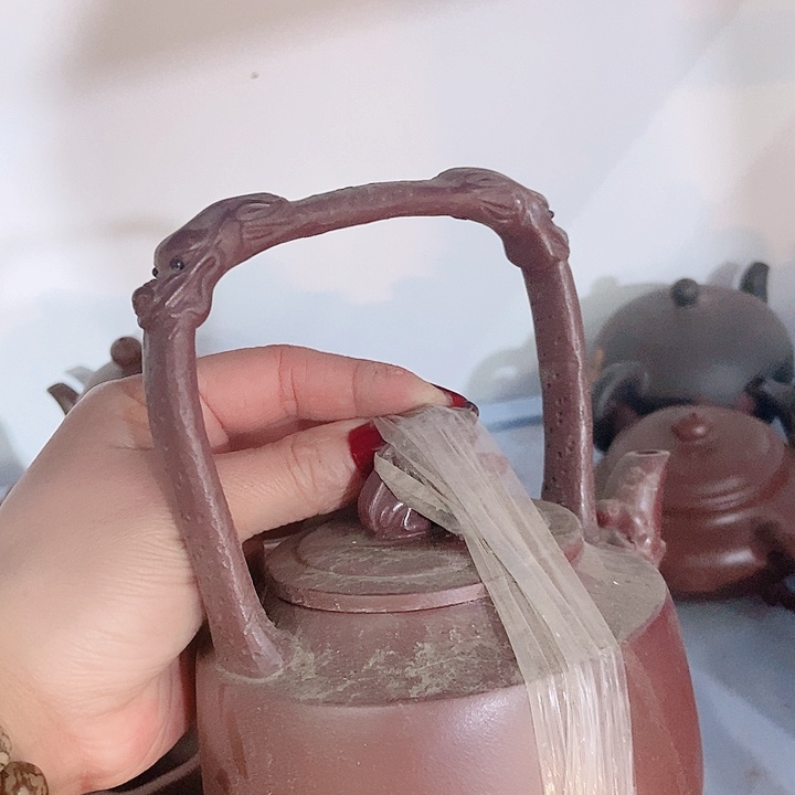 紫砂茶杯宜兴紫砂全手工制作