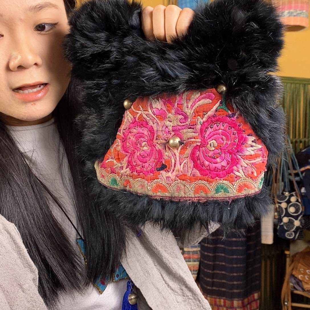 织绣若*手工制作帽子