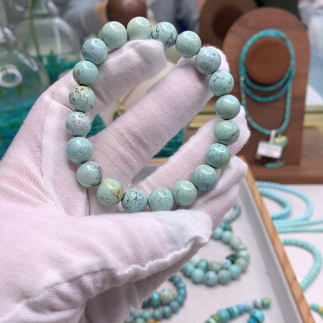 绿松石未镶嵌配饰