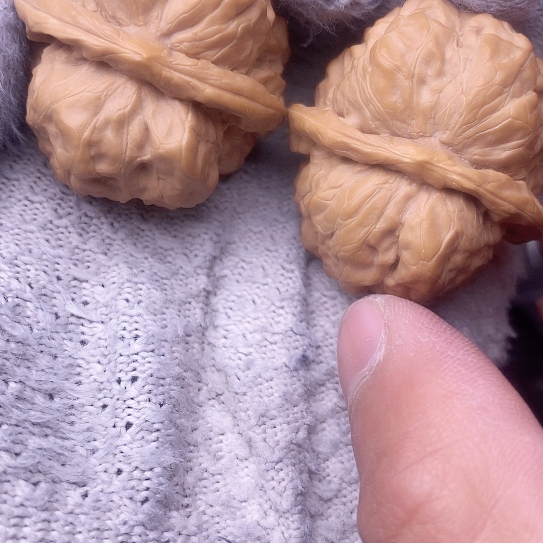 桃核把件迷*文玩核桃蛤蟆