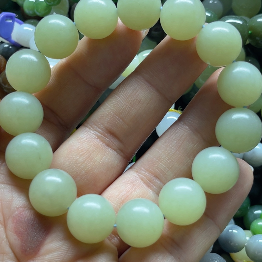 和田玉手链未镶嵌