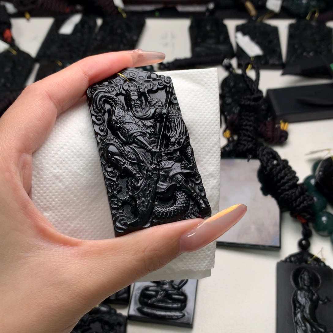 守***护天然a货钢琴黑挂件