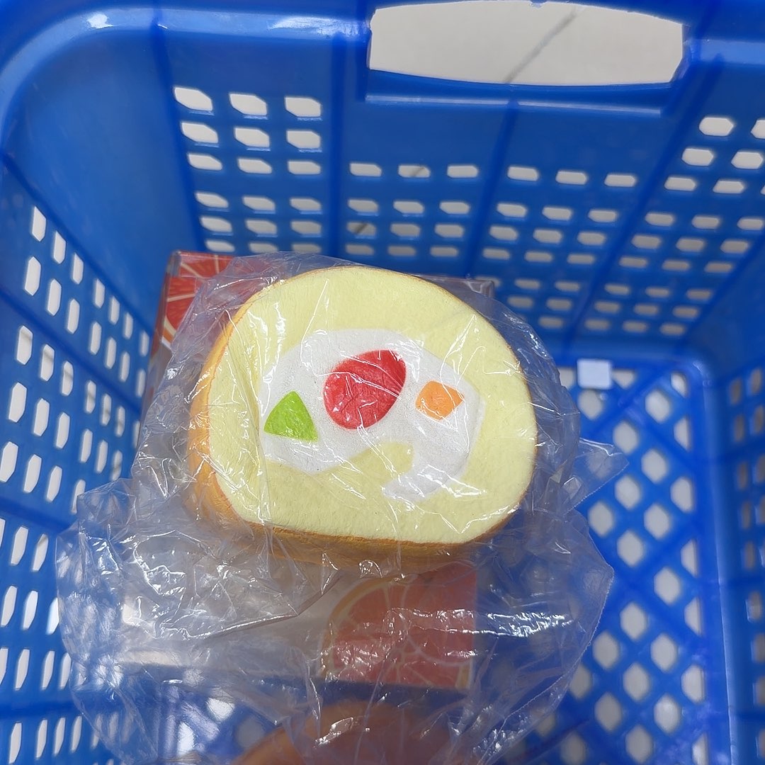 塑料木吉水果卷慢回弹无包装